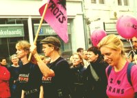 Trans trots in de straten van Maastricht